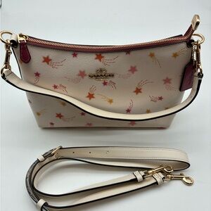 Coach Clara Shoulder Bag With Shooting Star Print